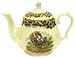 Churchill China Thanksgiving Turkey Multi Colors Tea Pot