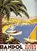 Bandol Hiver Ete, Art Poster by Affiches