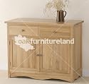 Cairo Solid Oak Small Sideboard