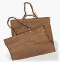 Uniflame Brown Suede Leather Carrier Replacement - Leather - Leather