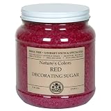 Review India Tree 70252 / India Tree Raspberry Red Decorating Sugar, 3.4 Pound Jar