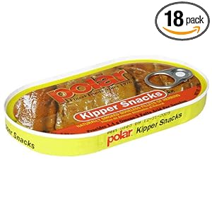 Polar Kipper Snacks, 3.53 Ounce Units (Pack of 18) by Polar