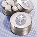Tin Silver Cross Design (50 per order) Wedding Favors