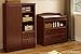 South Shore Sweet Morning Armoire with Drawers, Royal Cherry