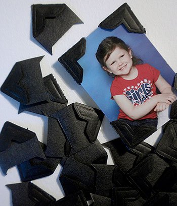 scrapbooking corners:Acid Free Photo Mounting Corners- 252 Black