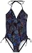 Hurley Girls 7-16 Every Rose One Piece Swimsuit, Black, 12