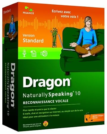 Dragon NaturallySpeaking standard v10