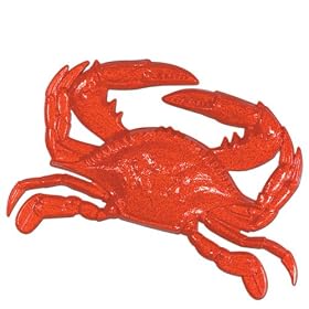Click here to buy Red Plastic Crab by The Beistle Company.