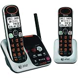 ATT TL32200 DECT 6.0 BIG BUTTON CORDLESS PHONE WITH LIGHTED VISUAL RINGER (DUAL HANDSET SYSTEM)