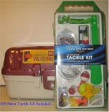 Plano Tackle Box - Includes 199 piece Tackle Kit