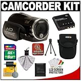 Bell & Howell DNV900 HD 1080p High Definition Zoom Touch Digital Video Camcorder with Infrared Night Vision + 8GB Card + Battery + Accessory Kit