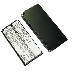 Bluetrade - Batterie double capacit� livr� avec capot 1100 mAh pour Nintendo Dsi - Noir