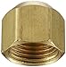 Anderson Metals 54040 Brass Tube Fitting, Cap, 3/8