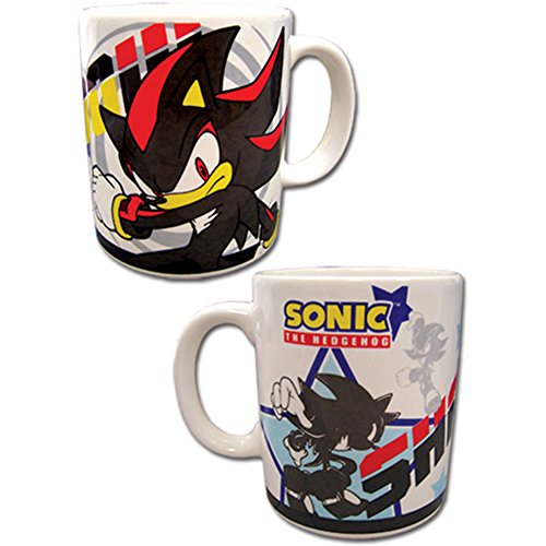 Sonic The Hedgehog Shadow Ceramic Mug by GE Animation
