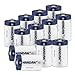12 Pack ER14250 Battery 1/2 AA Size LS 14250 3.6V 1200 mAh Lithium Batteries (Non Rechargeable) Compatible for Dog Watch Fence Collars, Some of Baby Movement Monitor, Alarm Systems