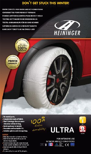 Heininger Automotive 9111 Size 74 Non-Skid Traction Aid Winter Tire Ultra Snow Donut - Set of 2 - Thumbnail 4