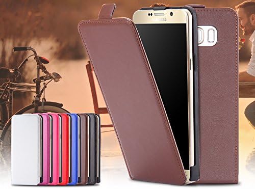 Note 5 Retro Vertical Flip Case for Samsung Galaxy Note 5 Genuine Leather Elegant Leisure Magnetic Close Cover for Note5
