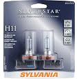 Sylvania H11 ST BP TWIN SilverStar Headlight, Pack of 2