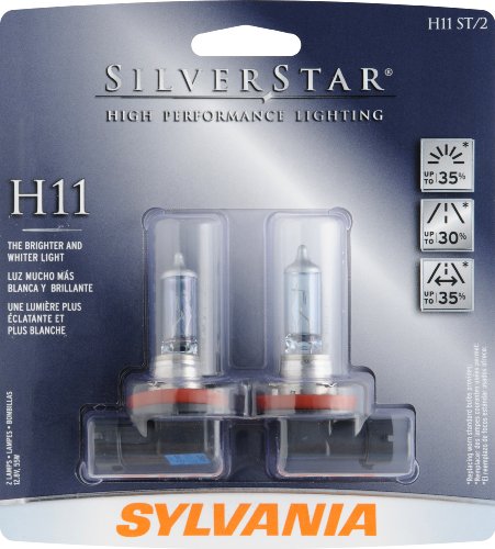Sylvania H11 ST BP TWIN SilverStar Headlight, Pack of 2