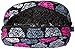 Vera Bradley Women's Cotton Large Zip Cosmetic Makeup Organizer Bag, Northern Lights, One Size