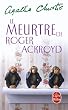 Le Meurtre de Roger Ackroyd
