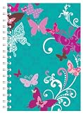 Go Stationery A4 notebook Patchwork butterfly