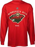 Minnesota Wild Kids (4-7) Primary Logo Long Sleeve T-Shirt