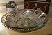 Glass Vessel Sink-oval, US hand crafted, ONE-OF-A-KIND functional art.Flowing pattern...