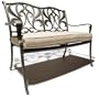 Strathwood Bainbridge Cast Aluminum Garden Bench