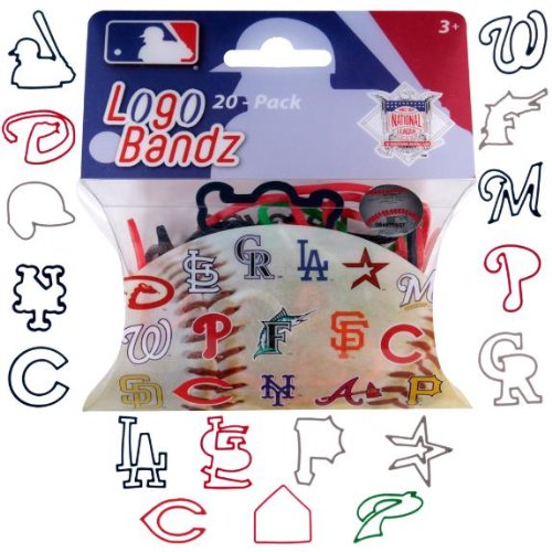 MLB National League Teams Logo Bandz 51631E9kSVL MLB National League Teams Logo Bandz