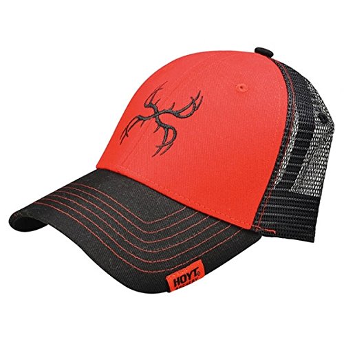 Hoyt Black & Red Spyder Cap