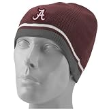 Top of the World Alabama Crimson Tide Crimson-Ash Break A Way Reversible Knit Beanie