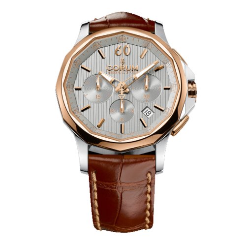 Corum 984.101.24-OF02 FH11 42mm Automatic Stainless Steel Case Brown Leather Anti-Reflective Sapphire Men's Watch 並行輸入品 : Corum 984.101.24-OF02 FH11 42 מ\"מ נרתיק אוטומטי מפלדת