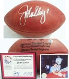 John Elway Signed Wilson NFL Football