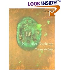 Kant after Duchamp (October Books)