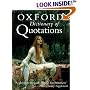 The Oxford Dictionary of Quotations