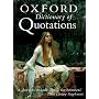 The Oxford Dictionary of Quotations