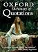 The Oxford Dictionary of Quotations