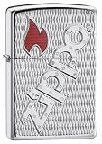 Zippo Bolted Armor High Polish Chrome Pocket Lighter