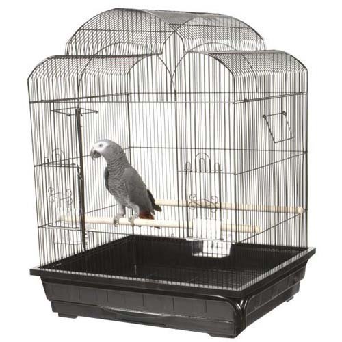 A&E Cage Company Victorian Top Cage - Black