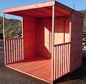New Smoking Shelter Shed Garden Shed Summerhouse 8x6 Ideal for Restaurant & Pub Owners.  All Sizes Available.Note Restricted Delivery Areas