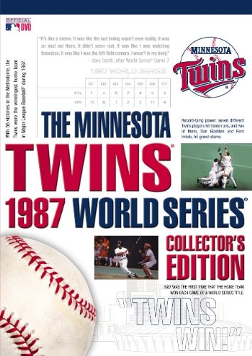 Buy MINNESOTA TWINS 1987 WORLD SERIES BOXED SET DVD by Sports Images now!
