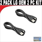 Original OEM Set of 2 Data Cables for your LG ENV Touch VX11000 + DBROTH Cloth