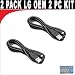 Original OEM Set of 2 Data Cables for your LG ENV 3 VX9200 + DBROTH Cloth