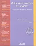 Revue Delmas  / Guide des formalités des sociétés