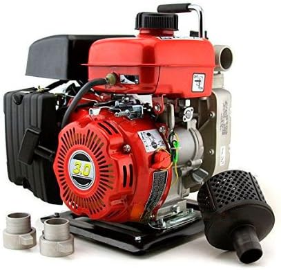Industrial 87cc 3hp 4000 Rpm Gas Trash Water Pump 1.5" Npt 4 Stroke Air Cooled