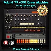 Roland Tr-808 Drum Machine (99 Drum Samples)