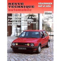 Rta 719.1 Volkswagen  Golf et Jetta II E-d et Td (84-92)