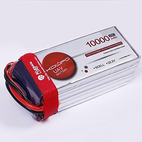 Crazepony Kudian RC Lipo Battery Pack 10000mAh 3S 11.1V 25C for F550 S800 Multirotors