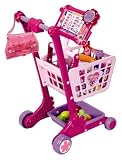 Barbie Shopping Cart With Interactive Light Effects